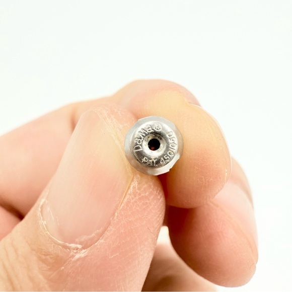 Vintage Dama Onyx Crystal Rhinestones Dangle Earrings - Picture 5 of 5